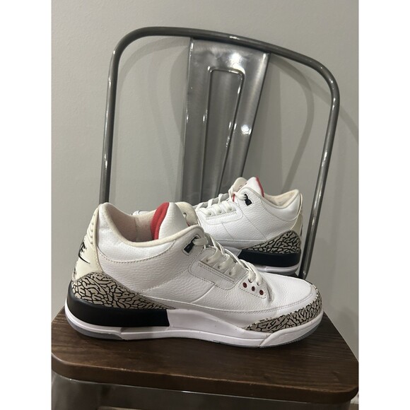 Air Jordan 3 Retro White Cement '88 Dunk Contest (2013) 580775-160 Men's Size 12